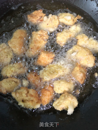 鸡米花的做法步骤：4