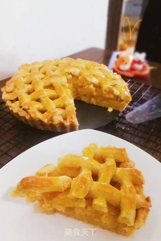 菠萝派（8寸）的做法步骤：16