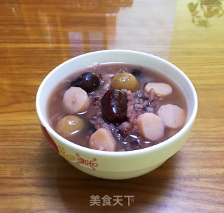 桂圆红枣山药粥的做法步骤：4