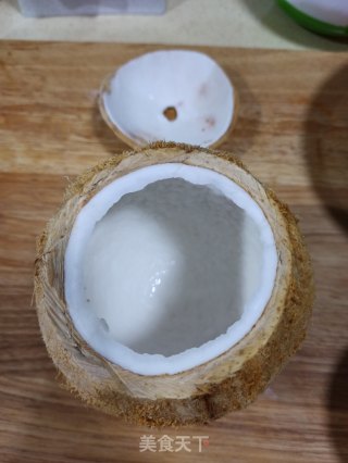 椰子糯米饭的做法步骤：4