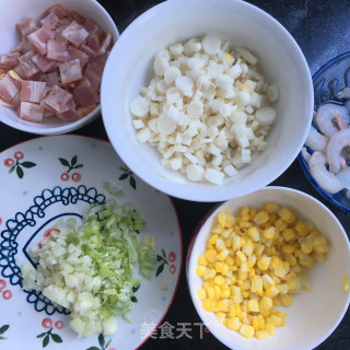 培根虾仁奶油意面的做法步骤：6