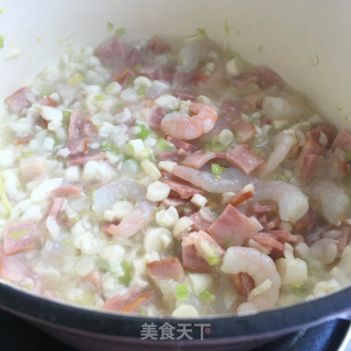 培根虾仁奶油意面的做法步骤：9