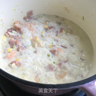 培根虾仁奶油意面的做法步骤：12