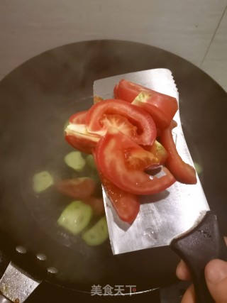 丝瓜西红柿蛋汤的做法步骤：4