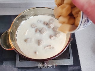 汤鲜味美的豆浆火锅的做法步骤：9