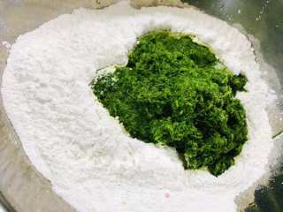 清明饼（棉菜饼）的做法步骤：5