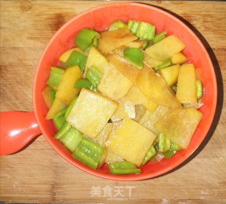 青椒土豆片的做法步骤：5