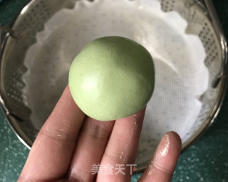 豆沙青团的做法步骤：9