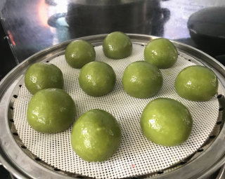 豆沙青团的做法步骤：11