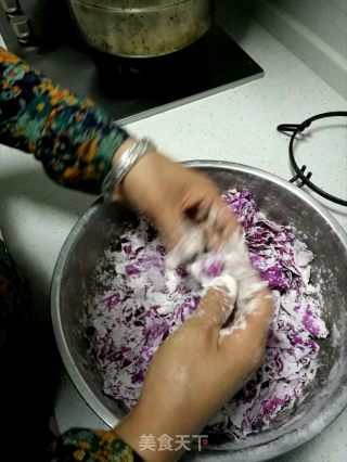 蒸牡丹花的做法步骤：6