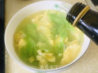 莴笋煎蛋汤的做法步骤：7