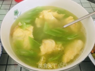 莴笋煎蛋汤的做法步骤：8