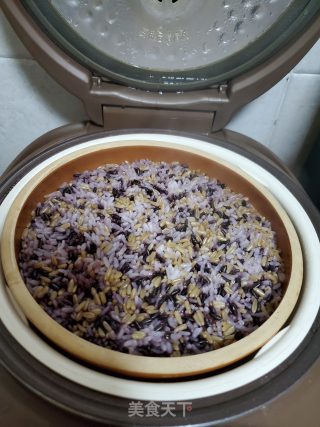 蒸三色米饭的做法步骤：6