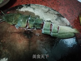 沙姜蒸塘鲺鱼的做法步骤：2