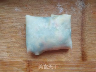 烙三鲜春饼的做法步骤：15