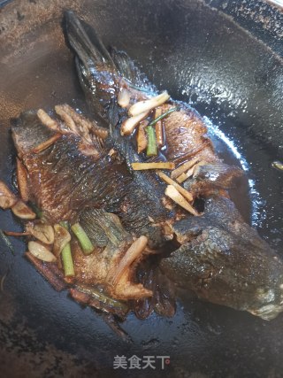 红烧黑鱼的做法步骤：8