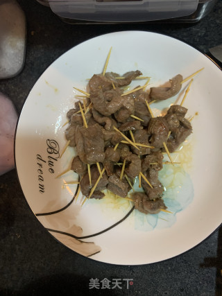 牙签牛肉的做法步骤：5