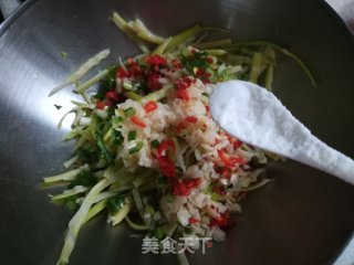 凉拌手撕笋的做法步骤：8