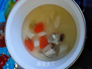 排骨汤粉的做法步骤：4