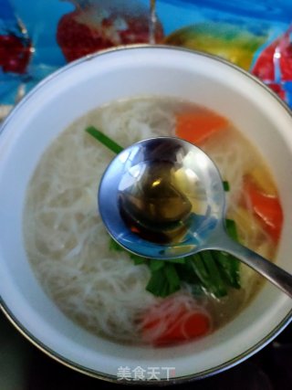排骨汤粉的做法步骤：7