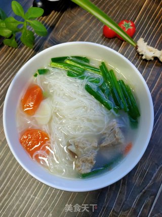 排骨汤粉的做法步骤：8