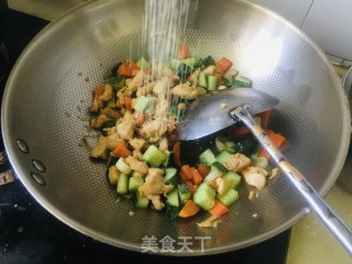 炒三丁的做法步骤：10