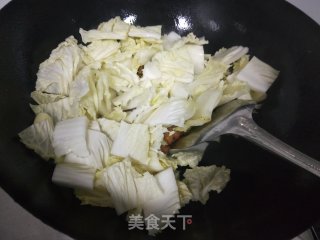 肉丸白菜汤的做法步骤：3