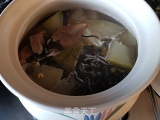 冬瓜海藻汤的做法步骤：7