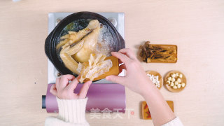 鹿茸菌菇汤的做法步骤：4