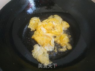 茼蒿炒鸡蛋的做法步骤：5