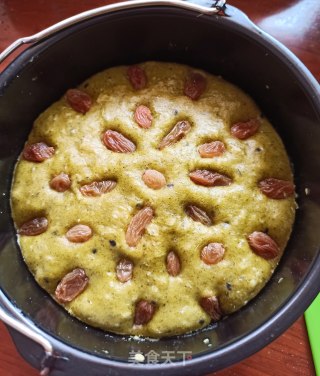菠菜汁发糕的做法步骤：7