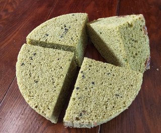 菠菜汁发糕的做法步骤：9