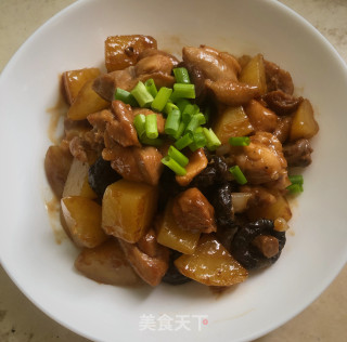 土豆香菇鸡块的做法步骤：13