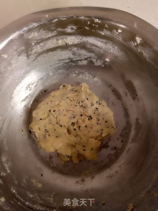 黑芝麻卡通饼干的做法步骤：5
