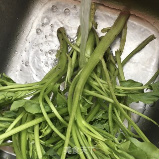 菠菜炖粉条的做法步骤：5