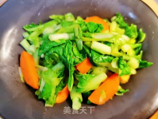 芝麻酱小白菜的做法步骤：3