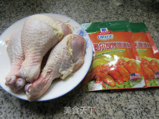 新奥尔良琵琶腿的做法步骤：1