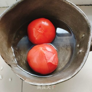 西红柿米饭的做法步骤：2