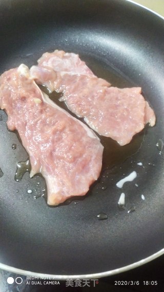 酸乳猪扒的做法步骤：3