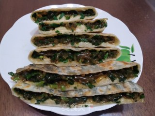 皮薄馅多的韭菜盒子的做法步骤：9