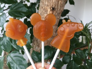 菠萝????棒棒糖????的做法步骤：14