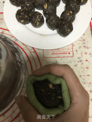 艾糍粑的做法步骤：16