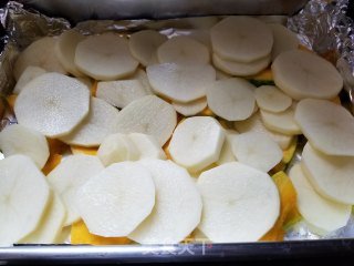 蔬菜烤鸡腿的做法步骤：5