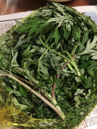 艾叶饼的做法步骤：1