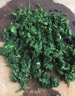 艾叶饼的做法步骤：5