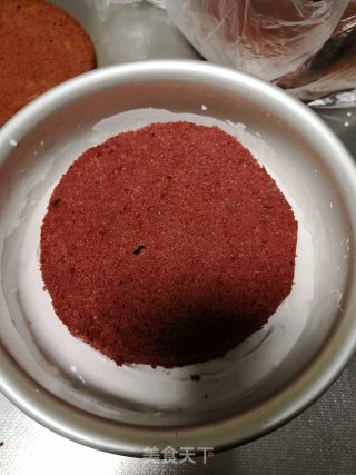 红丝绒蓝莓慕斯的做法步骤：10