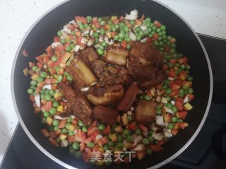 排骨焖饭的做法步骤：13