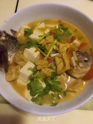 鲫鱼豆腐汤的做法步骤：7