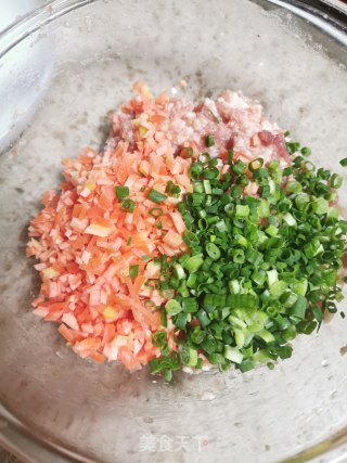 鸡蛋西葫芦肉饼的做法步骤：5