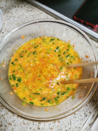 鸡蛋西葫芦肉饼的做法步骤：7